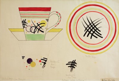Design for a Milk Cup by Wassily Kandinsky